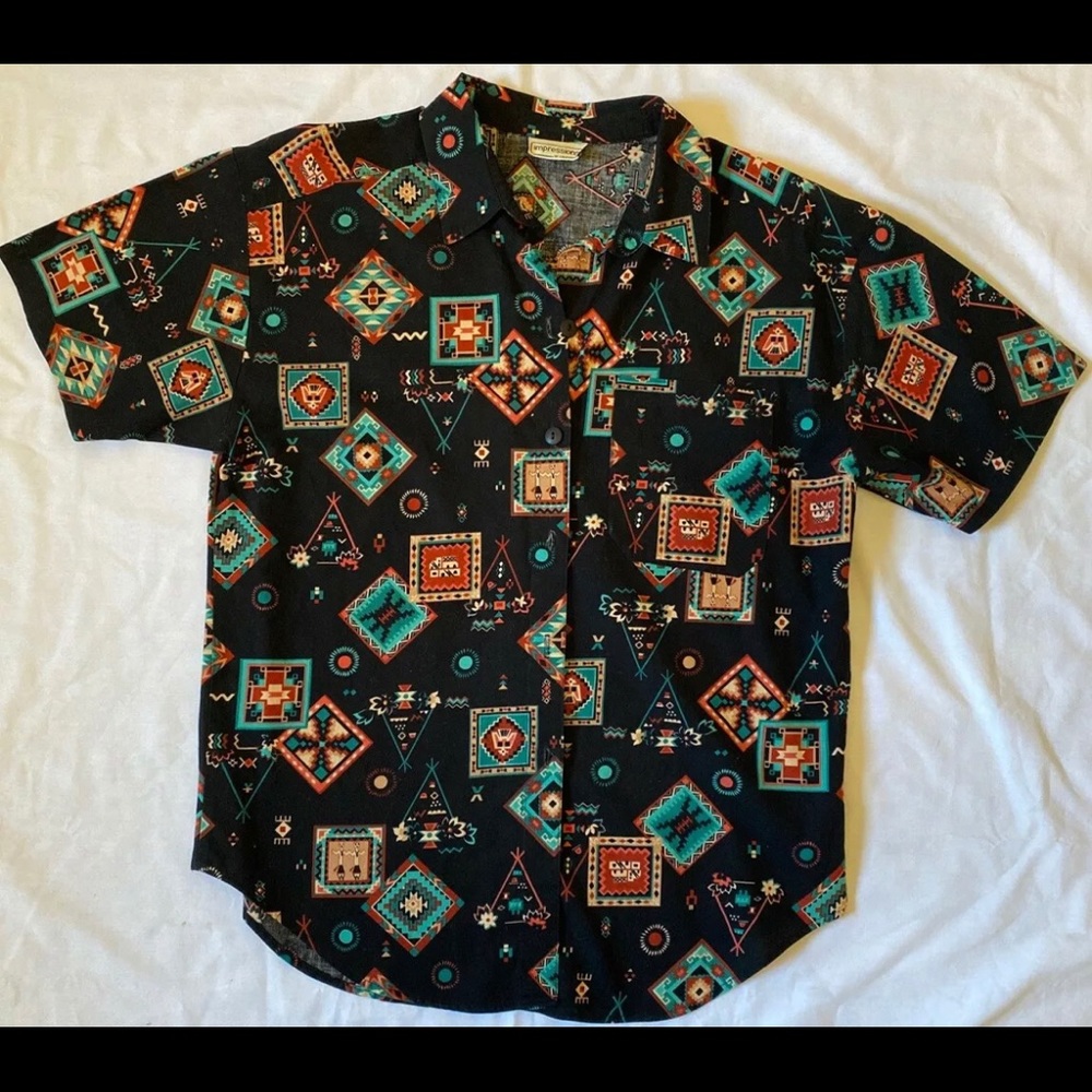 Vintage Impressions of California All Over Print M